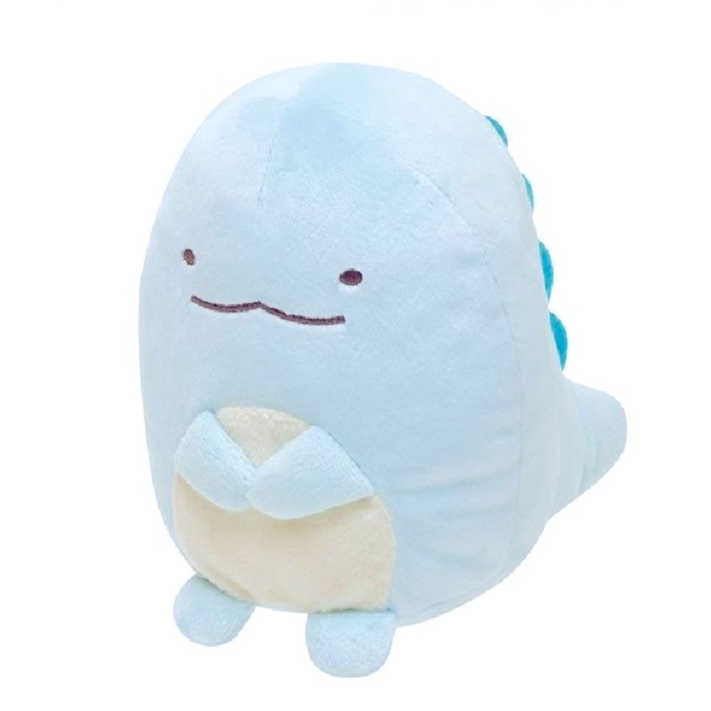 San-X Original Sumikkogurashi Series Plush (Tokage 9 Inch), Light Blue Dinosaur